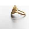 Bague pièce en or 18 carats