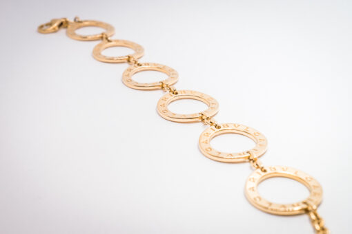 Gourmette Bulgari en or 18 carats